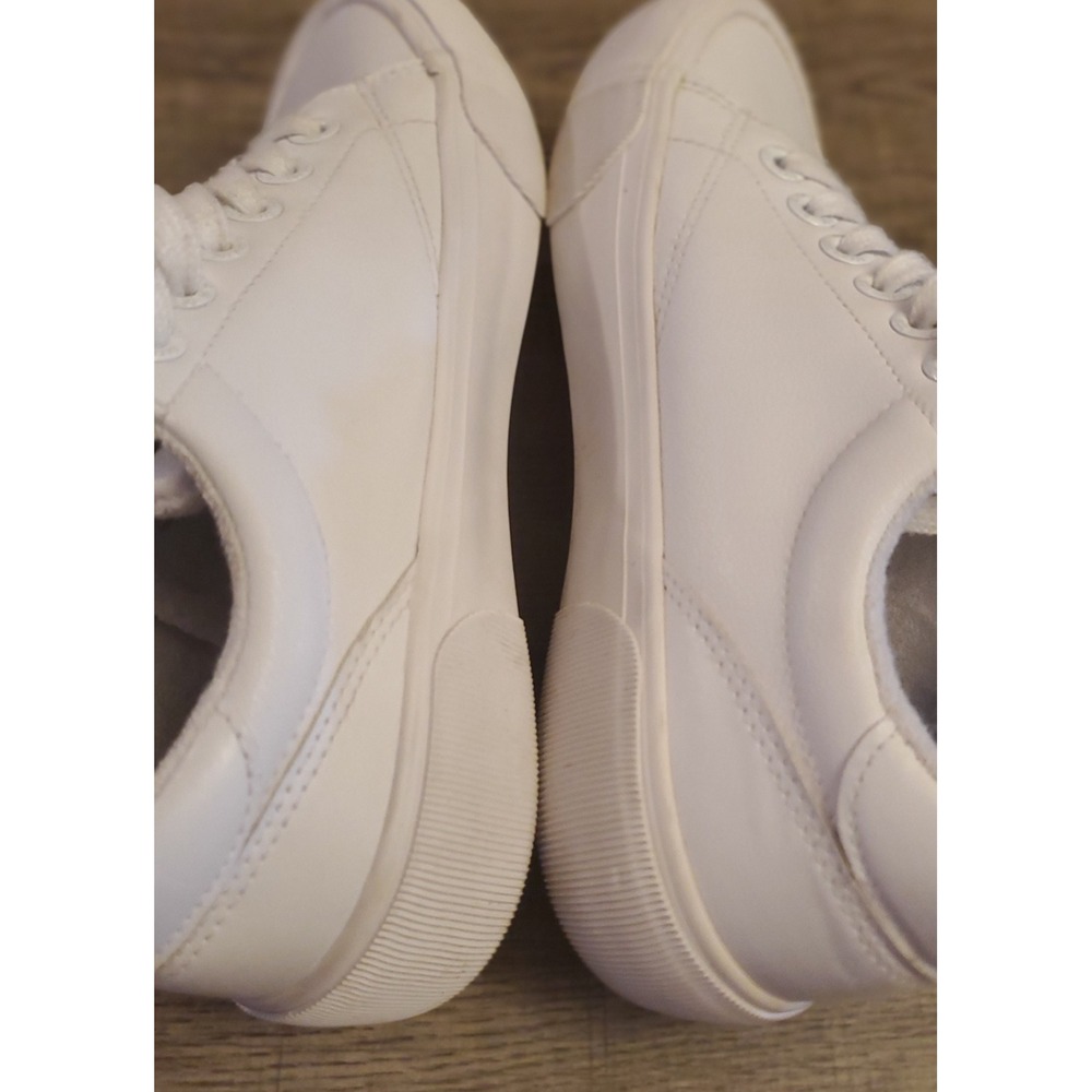 Rachel Zoe Leather Court Shoes Womens Size 6.5 White - Picture 6 of 11